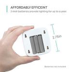 4.5VDC Stick On Wall Night Light / 150-160mA Motion Activated Battery Operated