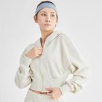 Oem Factory Manufacturer Custom Logo Outerwear Lounge Short Full Zip Workout