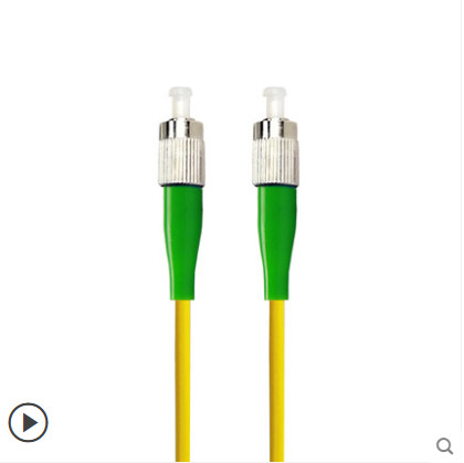 Fiber Optic Patch Cord FC / APC To FC / APC Simplex Single Mode 3M