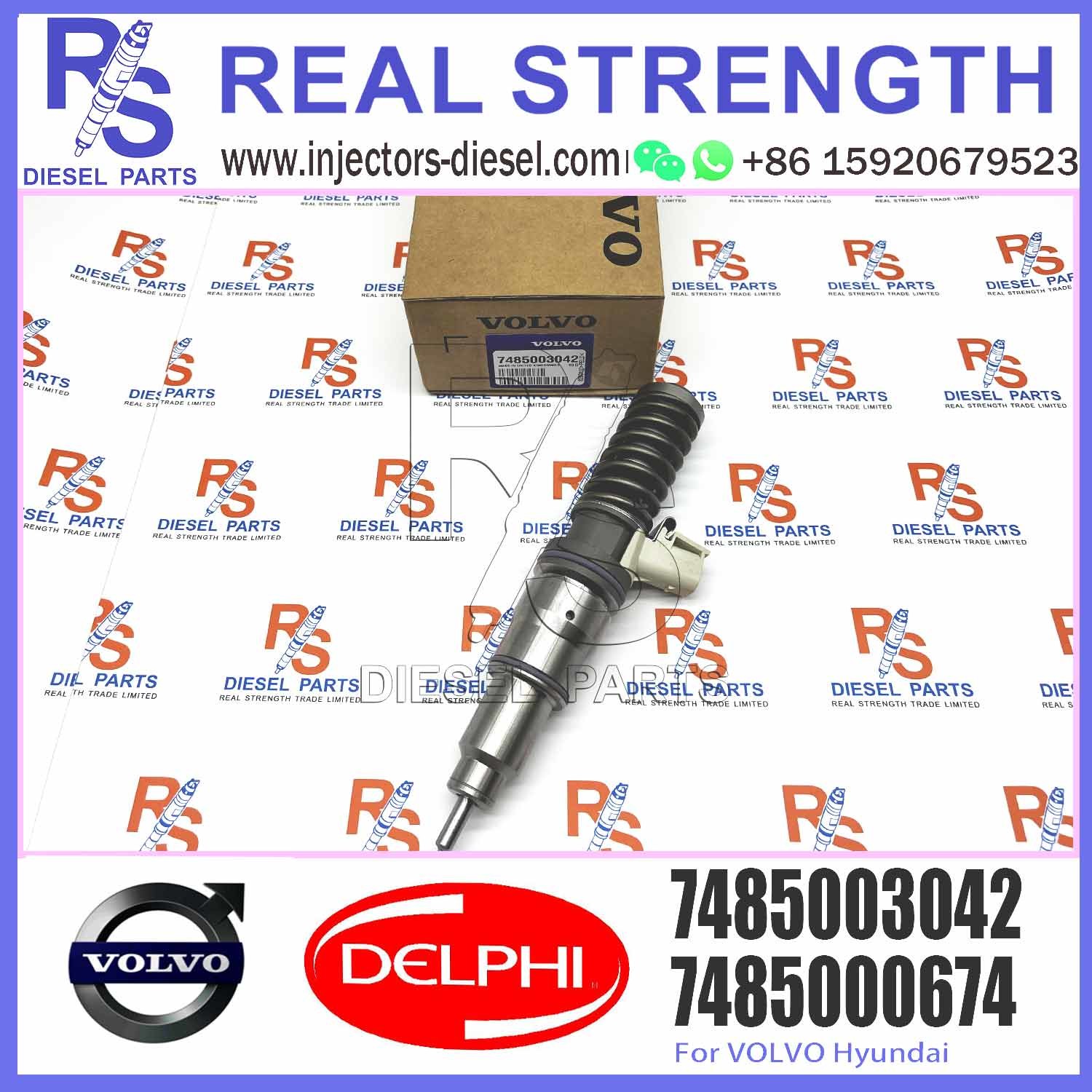 Diesel Fuel Injector Nozzle 7421644598 7485003042 Diesel Engine 7485003949 85003042 85003949 for V-O-L-V MD11 RENAULT