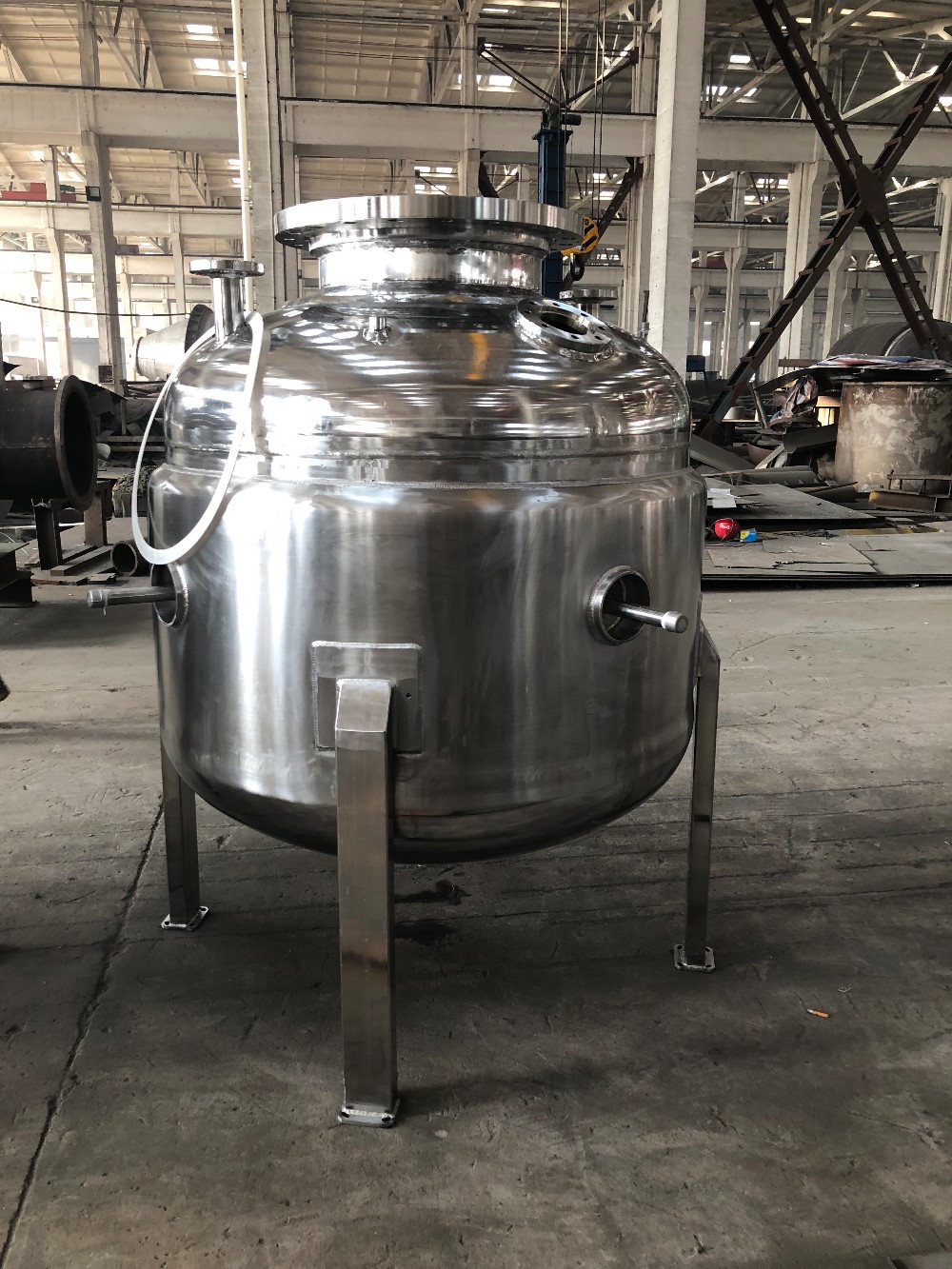 1200L Stainless Steel Chemical Reactor In Chemical Plant By Purification Tank