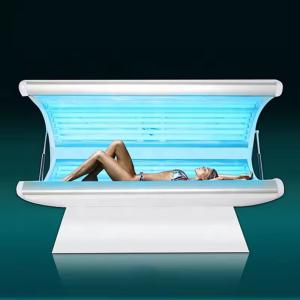 Wholesale Commercial Solarium Sunbed Machine Sunbed Indoor Taning Machine Indoor Horizontal Sunbathing Beds Sunlesstanning Bed Tanning Bed Space Capsule Skin from china suppliers