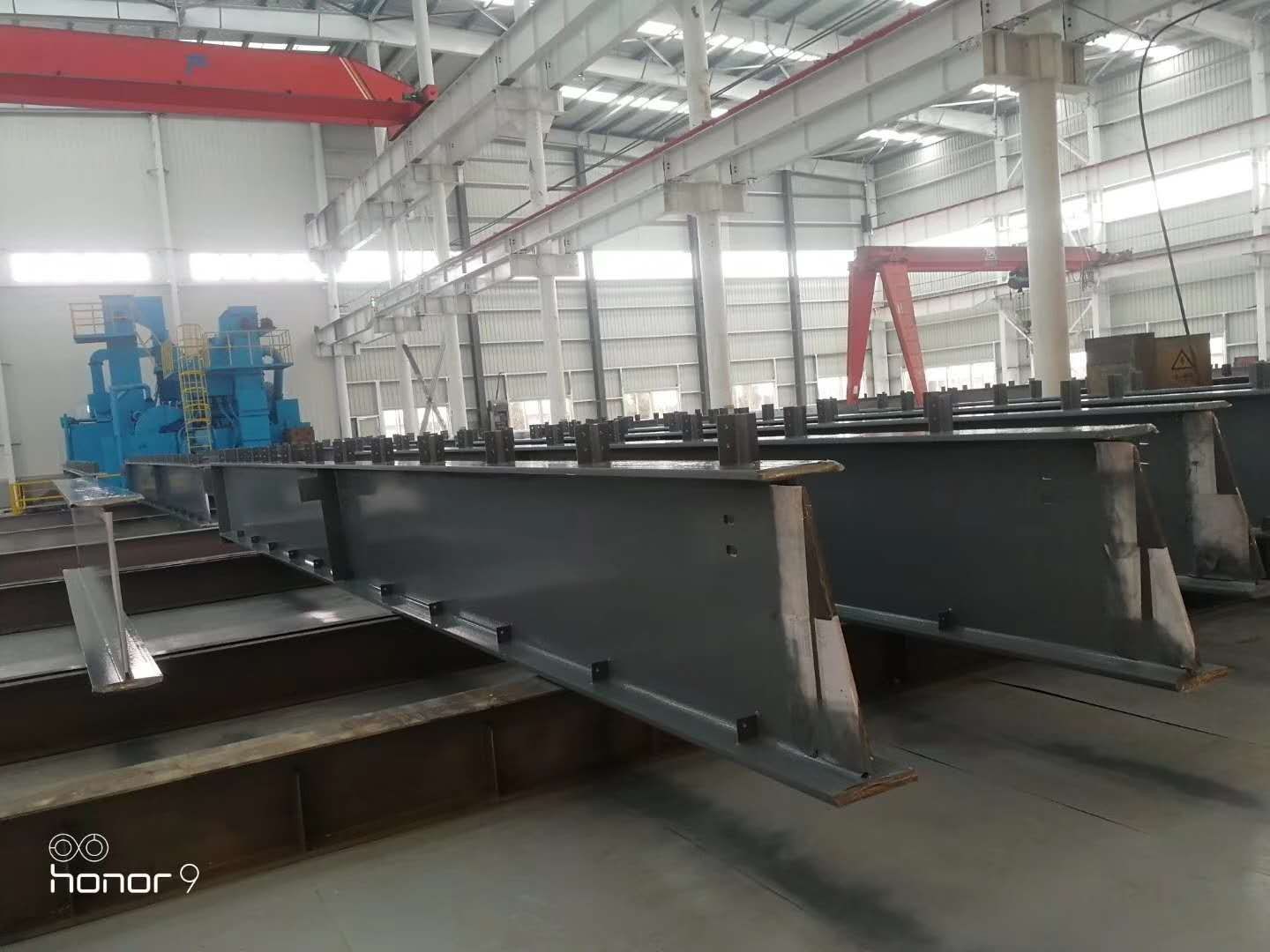 Prefabricated Structural Steel Fabrication Services ISO 9001 2015 Approved