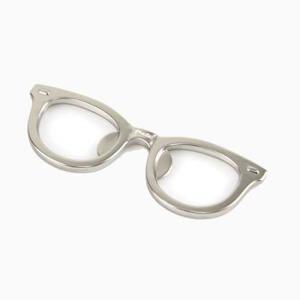 Wholesale Cool Innovative die casting metal glasses shape beer bottle opener, cheap promotion gift, engrave logo from china suppliers