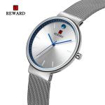 Quartz Movement Mens Stainless Steel Watches Alloy Case 3 Atm Water Resistant