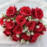 Ice Heart Corner rose artificial flower wedding festival scene decoration