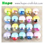 Various Size Mixed Colors Gachapon Eggs surprise Gacha Balls Capsule Eggs can be