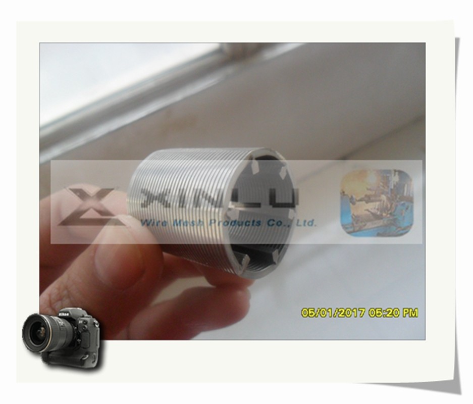 Polishing Stainless Steel Screen Filter 30 Micron - 800 Micron V Wire Screens