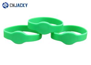Wholesale Printable 125khz EM4100 RFID Silicone Wristband LF EM4200 Great Waterproof from china suppliers