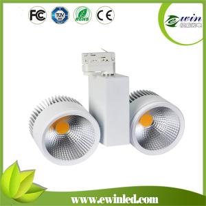 Wholesale TIWIN Top Quality High CRI High Power Black Commercial 52W COB Gallery LED track lighting 50w for Stores, from china suppliers