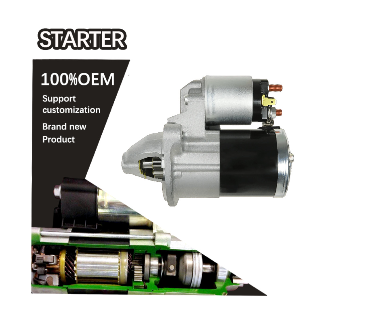 12V 10T CW STARTER 543-5428 288-6581 290-9686 308-4311 5435428 2886581 2909686 3084311 185086820 311-9195 3119195