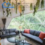 Hotel Waterproof Geodesic Glamping Dome Tents House With Factory Price On Sale