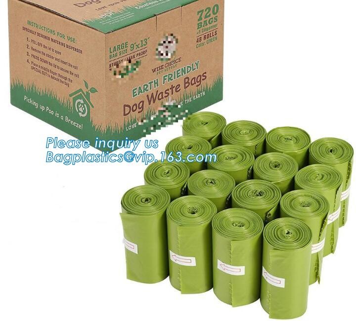 Garbage bag Dog poop bags T-shirt Plastic bag Laundry bags trash bag Nappy Sacks Produce bag die cut/loop handle bags Dr