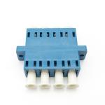 Flange Type Singlemode LC UPC Quad Fiber Optic Coupler