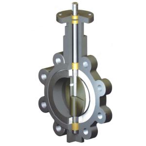 Wholesale 2 inch ductile iron fully Lug style type butterfly valve manufacturer from china suppliers