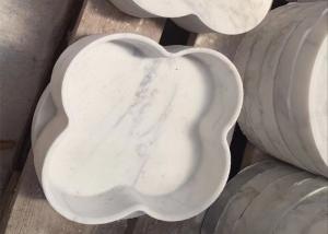 Wholesale Polished Surface Marble Food Tray Customized Shape Food Grade from china suppliers