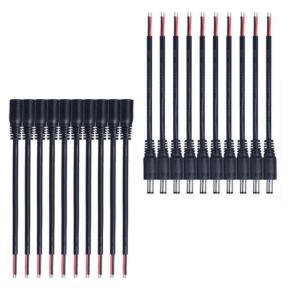 Wholesale Male To Female DC Power Extension Cable 2.1mm 5AWG For CCTV Router from china suppliers
