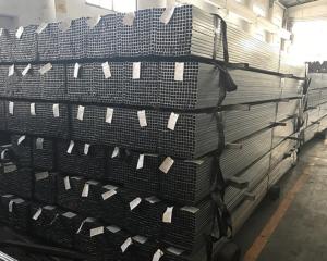 Wholesale S185 GI Square Pipe 20x20mm Galvanized Steel Tube For Greenhouse from china suppliers