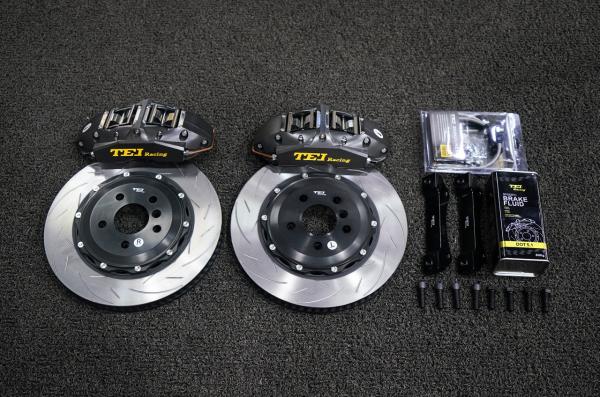 P40 Super Forged Calipers 4 Piston Big Brake Kit For BMW 1 Series E81 / E82 /