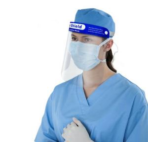 Wholesale PE Face Shield for Epidemic Prevention , Transparent Full Face Safety Cover from china suppliers