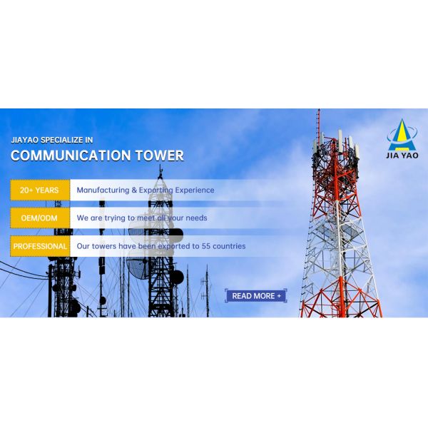 48M Weather Resistant 4 Legged Communication Tower For Building