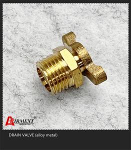 Wholesale Air Compressor External Seat Air Tank Drain Cock Alloy Metal from china suppliers