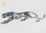 Polyresin Animal Figurines Glass Tiger Statue