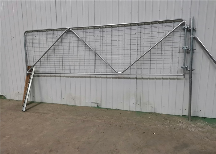 N Type Hot Dip Galvanized 12ft Farm Fence Gates