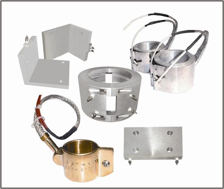 Efficient Heat Transfer Cast Aluminum Heaters For Injection / Blow Molding