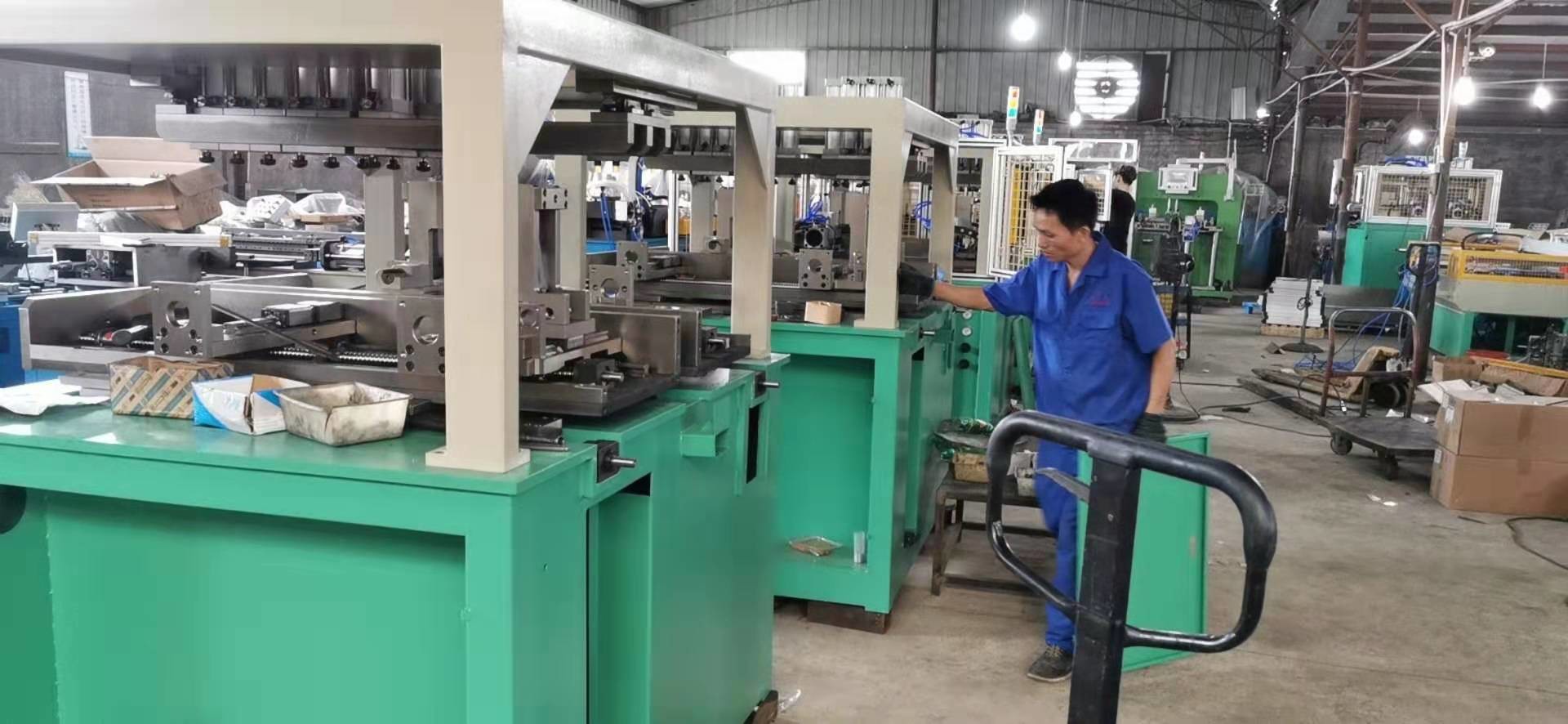 Semi Automatic 220V Hydraulic Press Machine 8pcs Cylinders