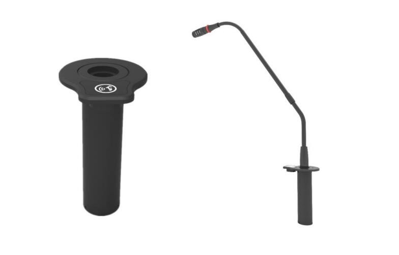 48V Flush Mount Microphone In Meeting Room Conference System