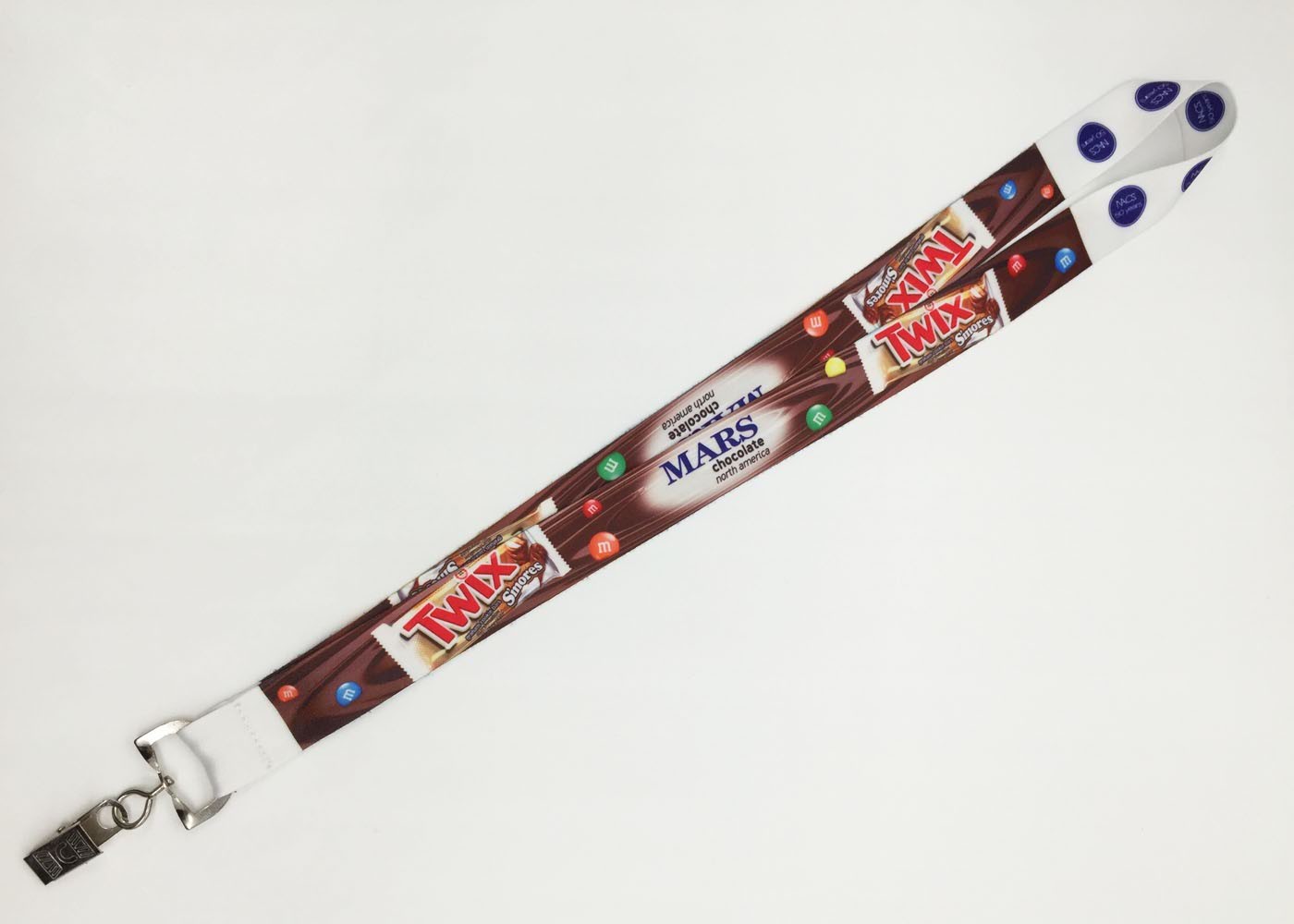 Heat Transfer Printing Card Holder Lanyard With Plastic Breakaway For Exhibition