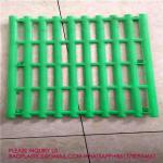 Green Color 40*27cm Rabbit Slat Floor Chicken Plastic Slat Floor Poultry Farm