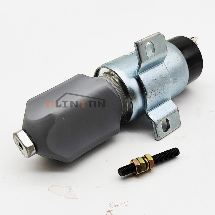 E200B E320 Excavator Stop Solenoid Switch For S6K HD700-5/7 6D31 6D14 12V 24V 1751-2467