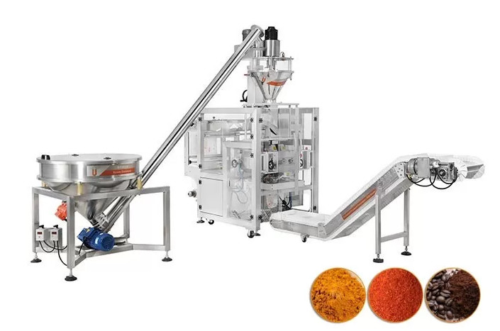 SUS304 Frame Multihead Weigher For Puffed Food Plastic And Rubber Powder