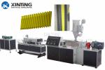 PE 50mm Plastic Round / Flat Corrugated Pipe Production Line Anti Leakage