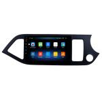 Kia Car Stereo Picanto Morning 2011-2014 RHD 9 Inch Android 12 Full Touch Screen