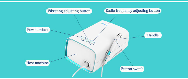 RF Eye Care Machine Portable Vibrator RF Eye Care Device EMC Certification