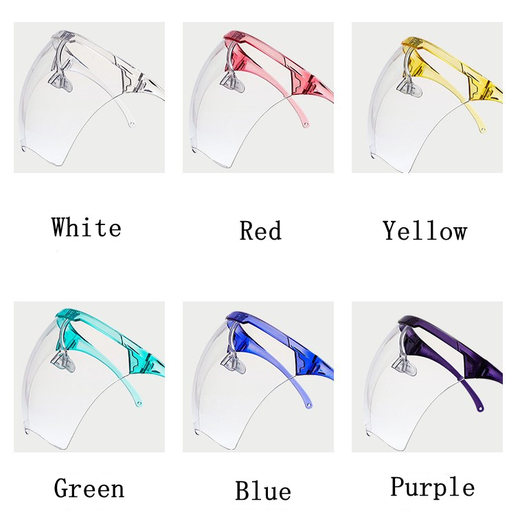 Anti Dust Disposable Face Shield Mask 3ply Non Medical Face Mask with Face Shield