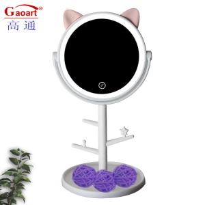 Wholesale Custom Logo LED Makeup Mirror Portable and Convenient for On-the-Go Cosmetic Touch-Ups from china suppliers