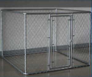 Wholesale Hot Sale 7.5'x13'x6'galvanized chain link large outside dog kennels china supplier from china suppliers