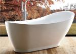 5 Foot Ultra Acrylic Free Standing Bathtub Antique Style 1800 X 850 X 790MM