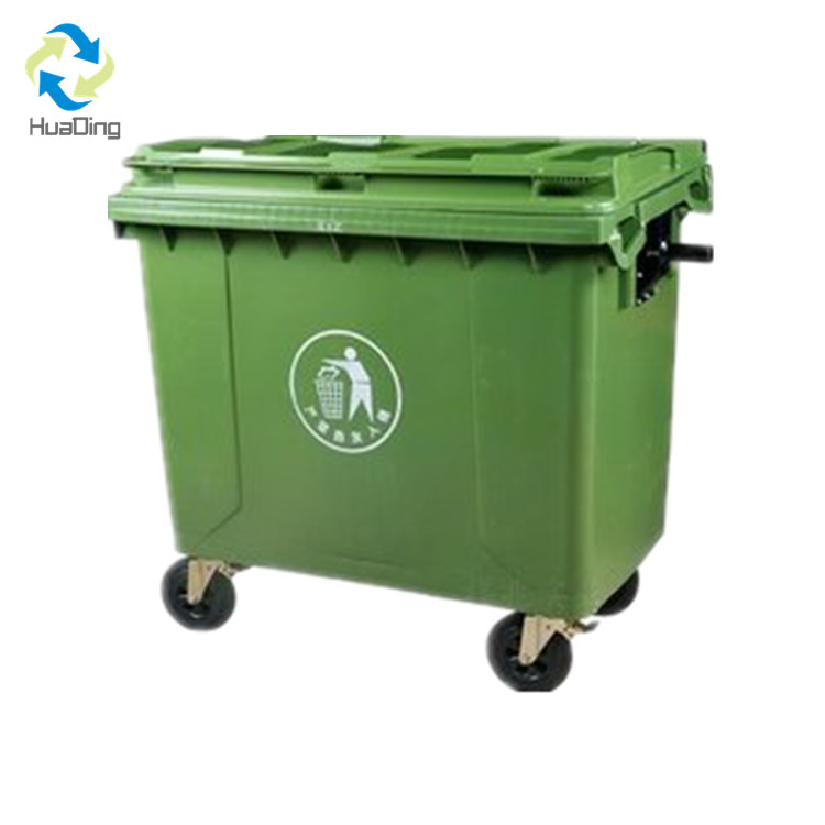 waste management large garbage container dustbin dumpster 1100L