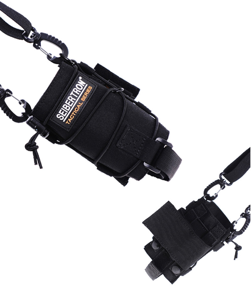 Insulated Portable Shoulder Strap Bottle Holder For Outdoor Sports