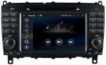 Ouchuangbo Mercedes Benz w209 w219 audio DVD gps stereo android 4.4 supoort