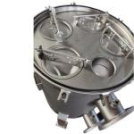 Food Beverage Stainless Steel 304/316L Cartridge Bag Filter Housing For Liquid
