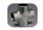 Carbon Steel Asme Pipe Fittings Galvanized Cross Tee Seamless Weld Electro