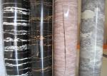 Black Marble Effect PVC Decorative Film For Furniture Countertop