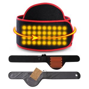 Wholesale 10000mah Battery Rechargeable Heated Vest warm Uterus Belt 108*28cm from china suppliers