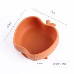Non Toxic Food Grade Silicone Baby Food Bowl Children'S Suction Cup Silicone